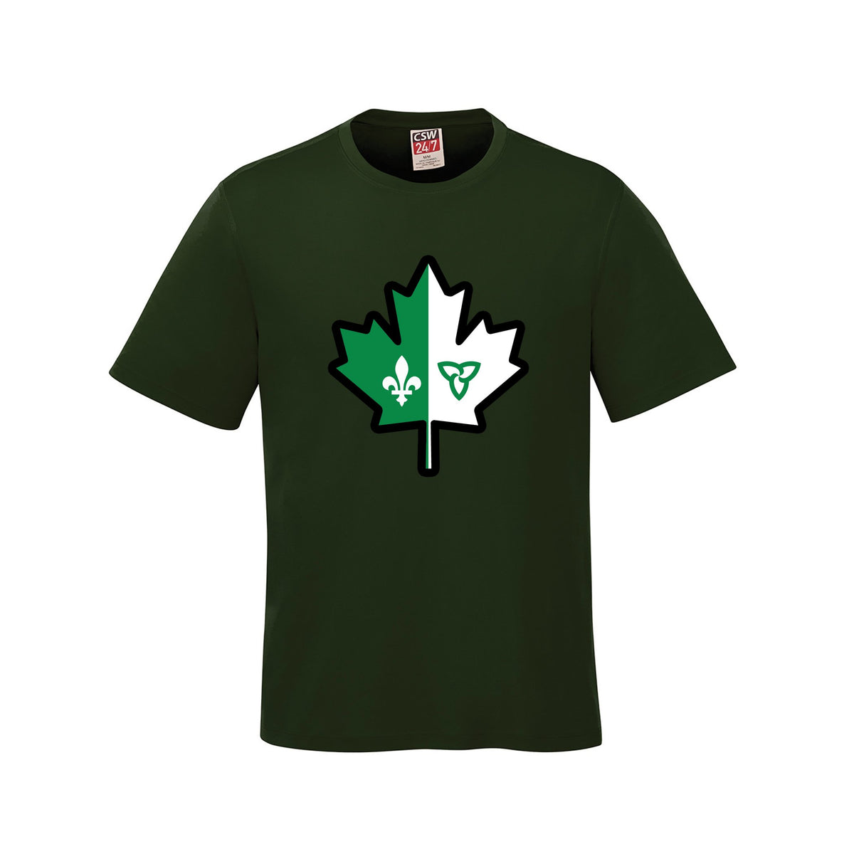 Leaf · Front · Forest Green