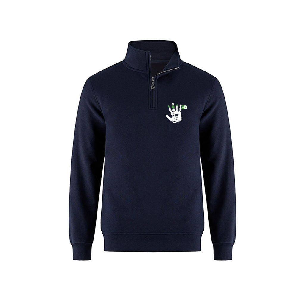 School Logo · Front · Navy