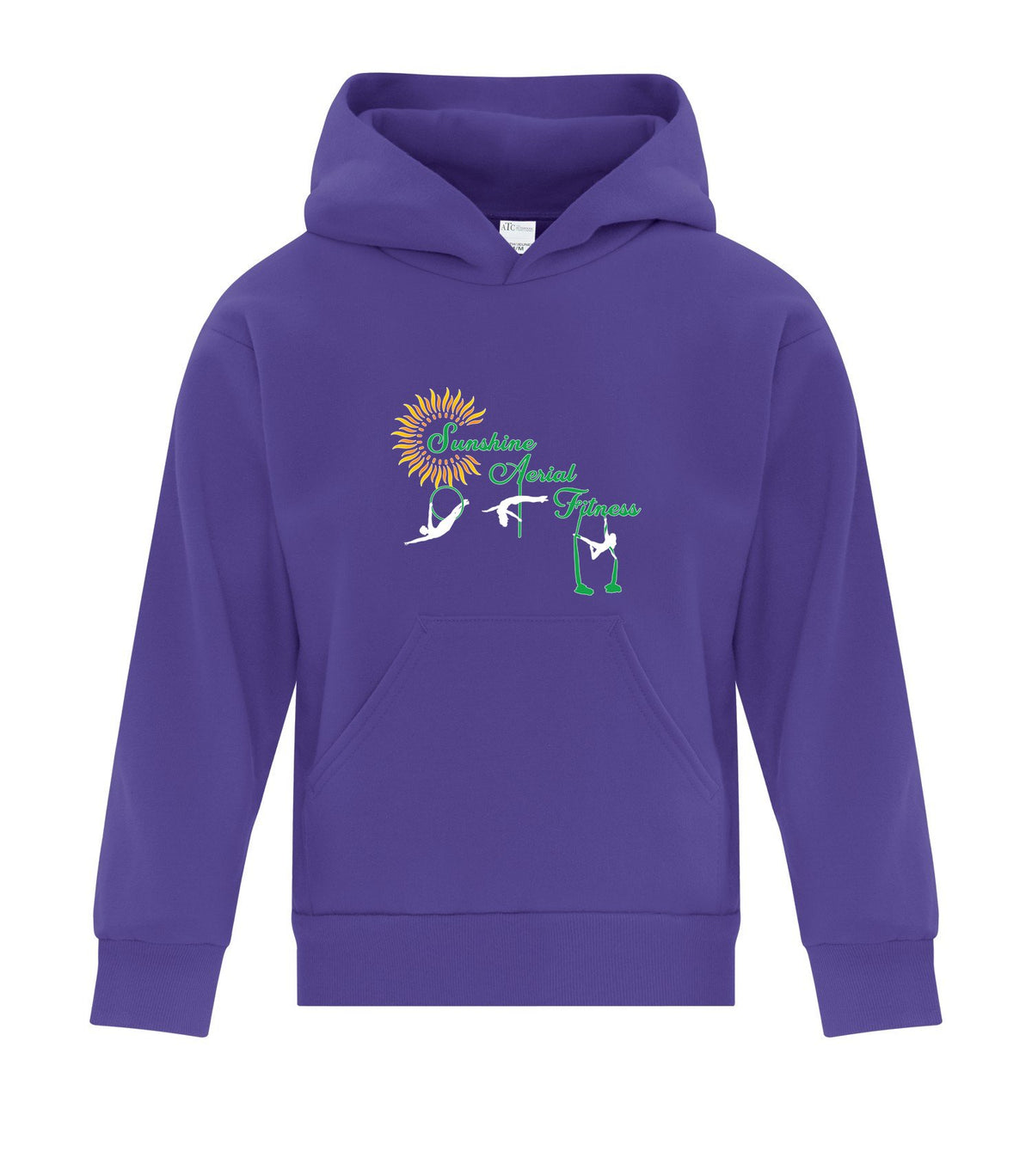 Club Logo · Front · Purple