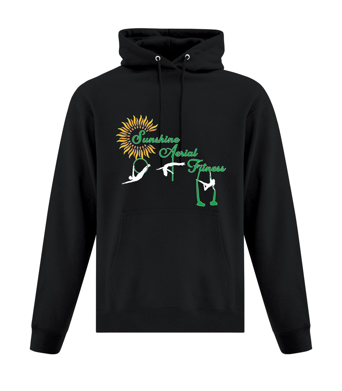 Club Logo · Front · Black