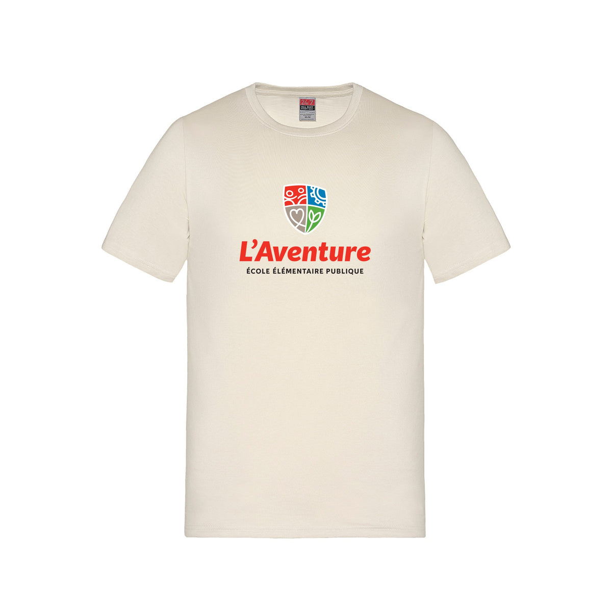 School Logo · Front · Ivory