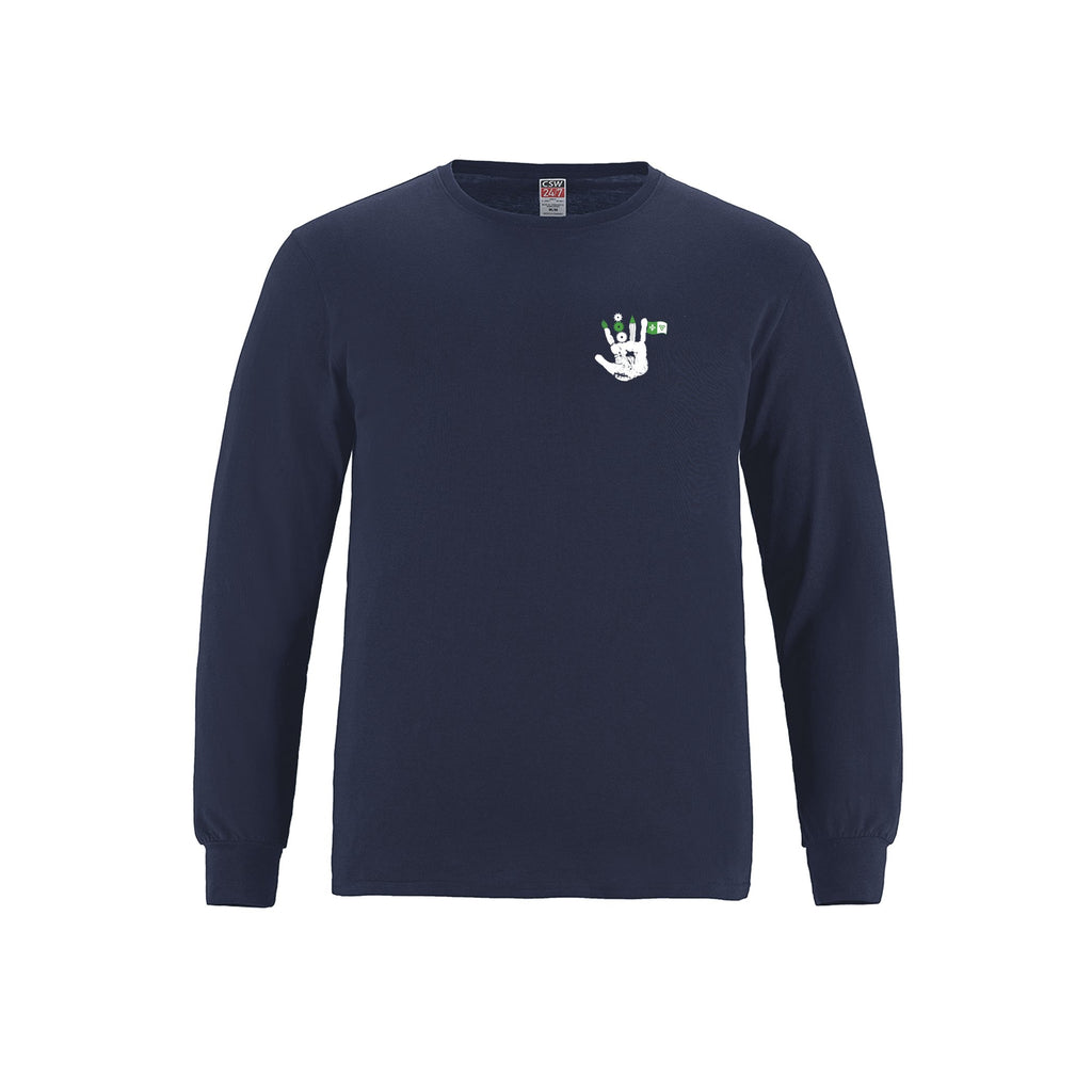 School Logo · Front · Navy