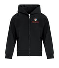 School Logo · Front · Black