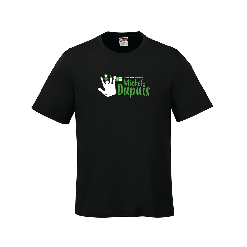 School Logo · Front · Black