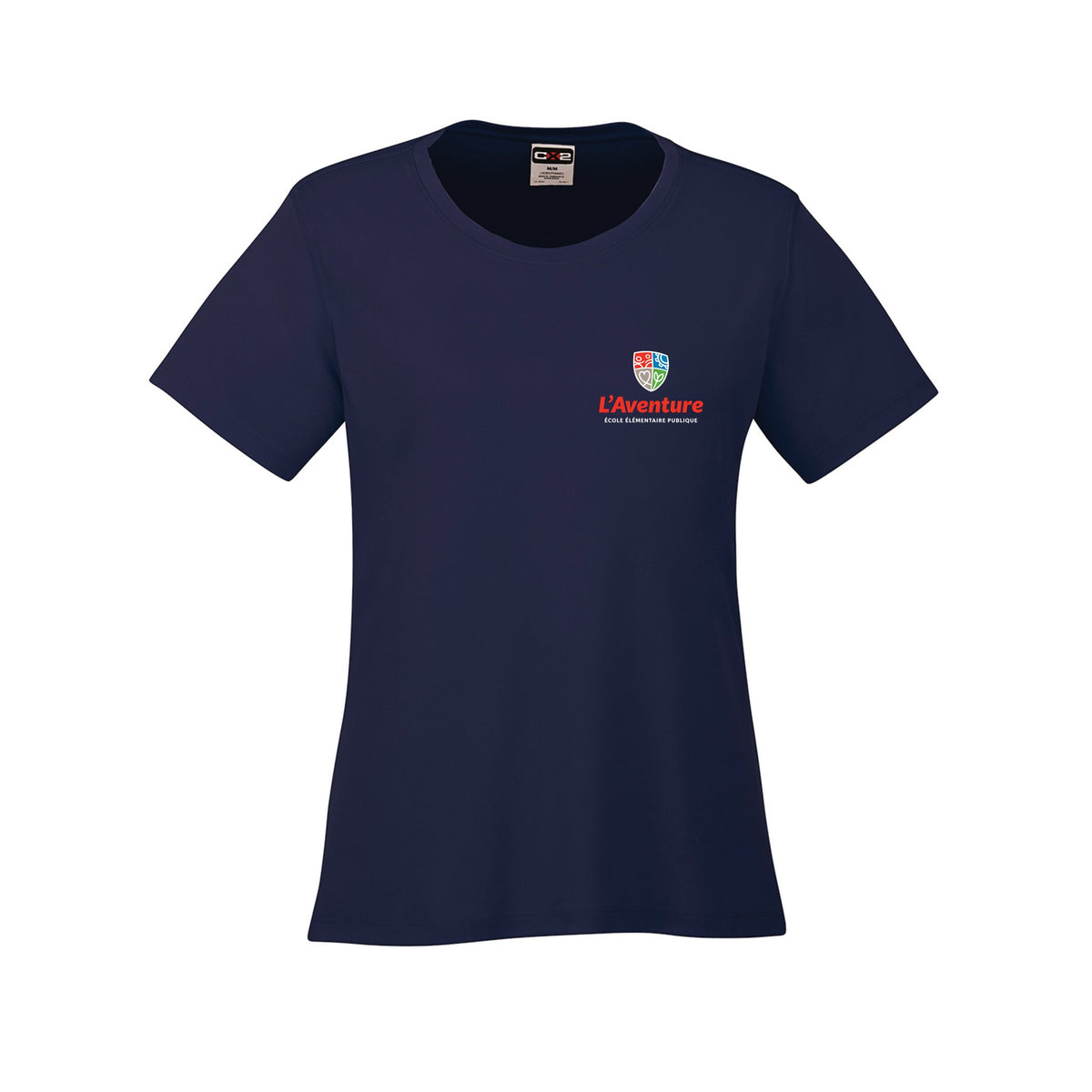 School Logo · Front · Navy