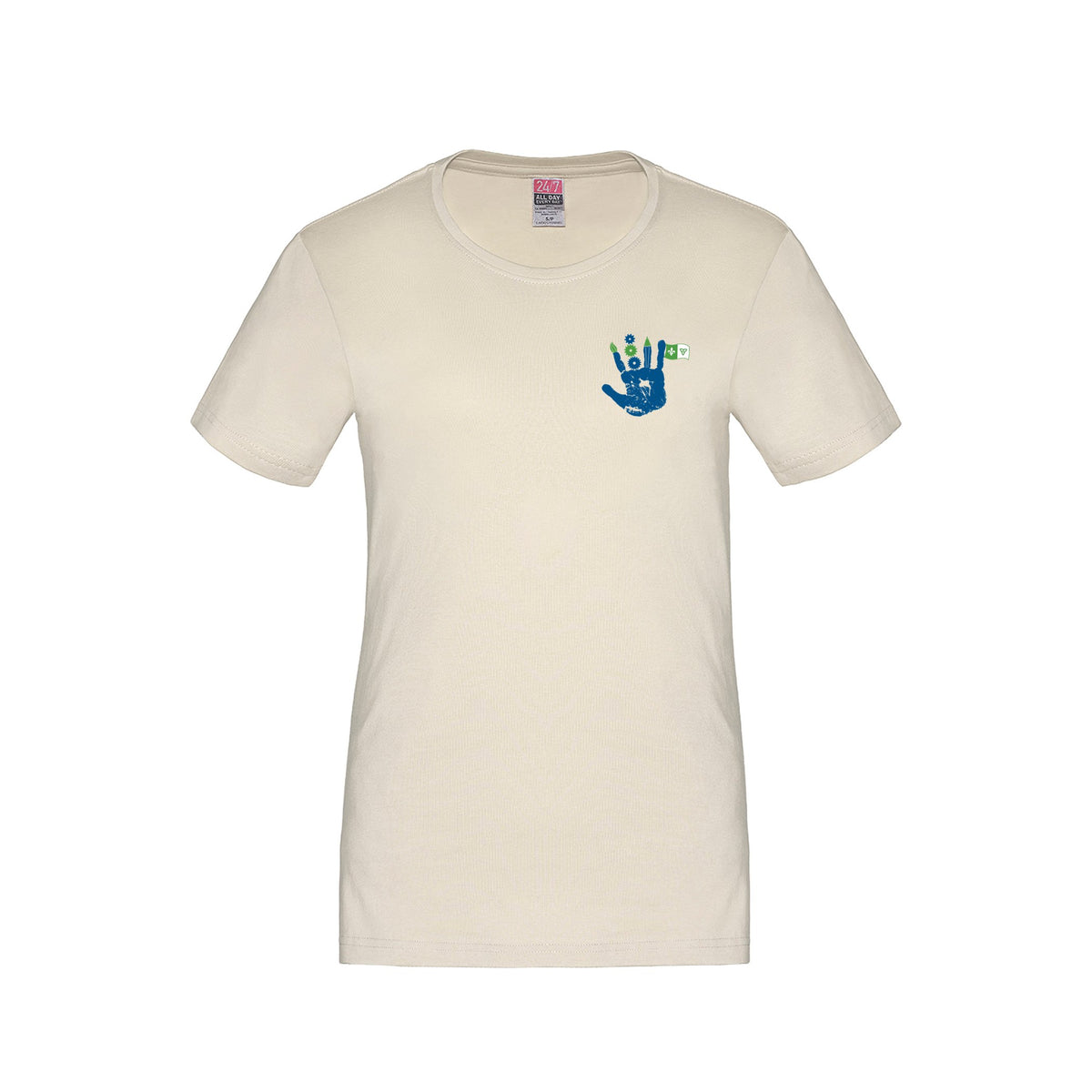 School Logo · Front · Ivory