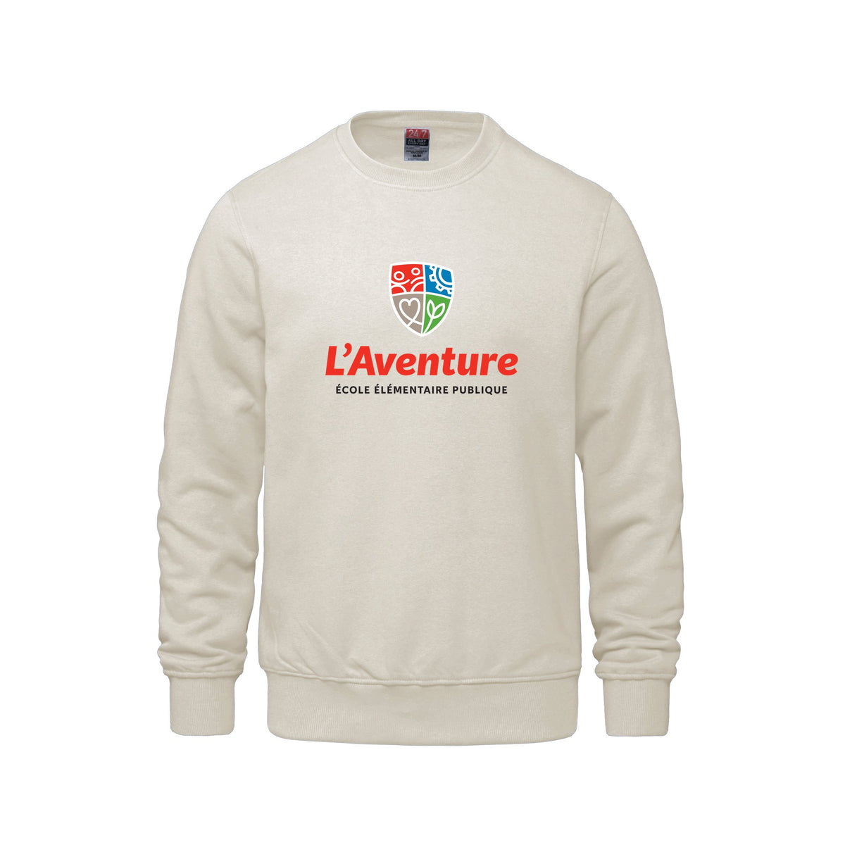 School Logo · Front · Ivory
