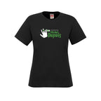 School Logo · Front · Black
