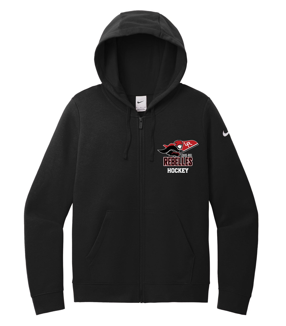 School Logo · Front · Black