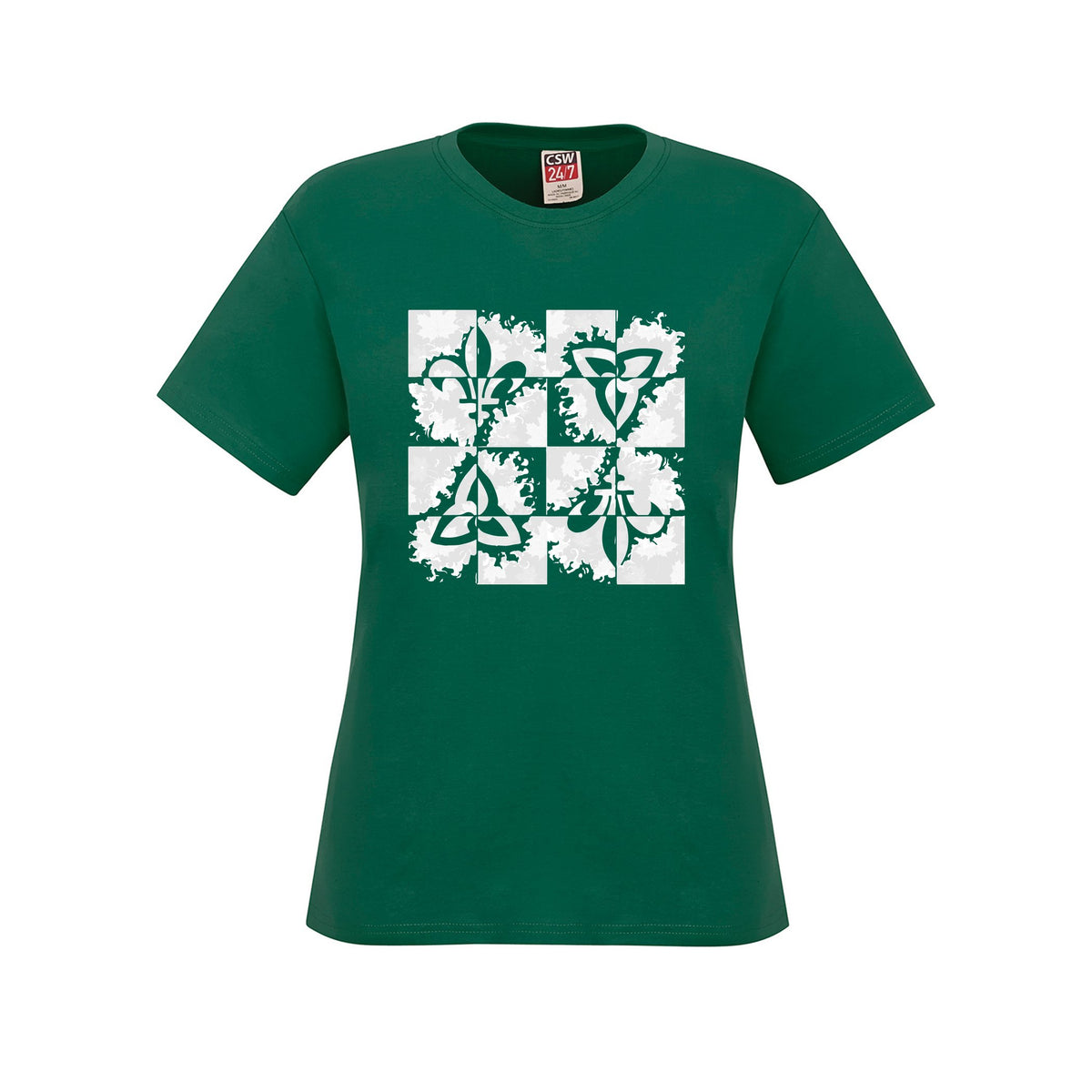 Tiles · Front · Kelly Green