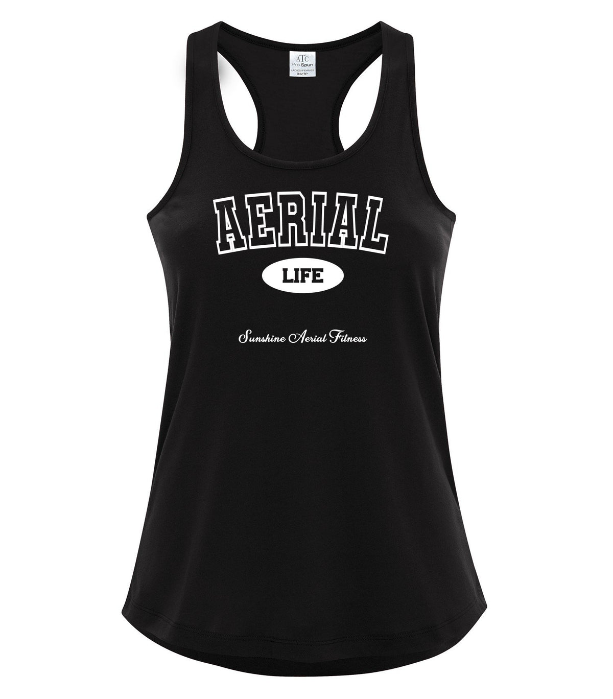 Club Logo · Front · Black