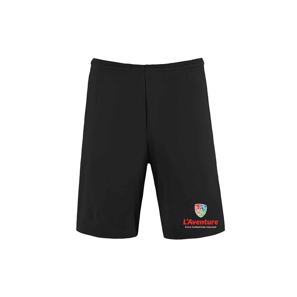 School Logo · Front · Black