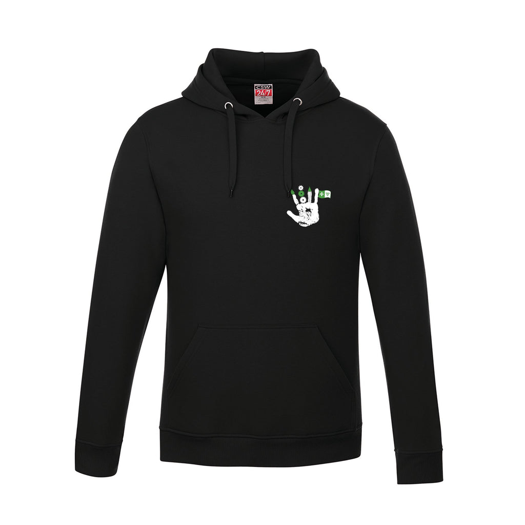 School Logo · Front · Black