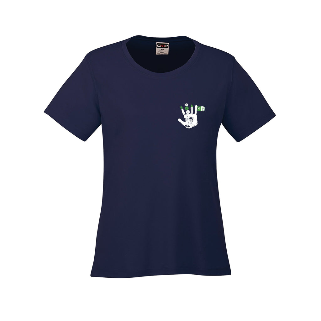 School Logo · Front · Navy