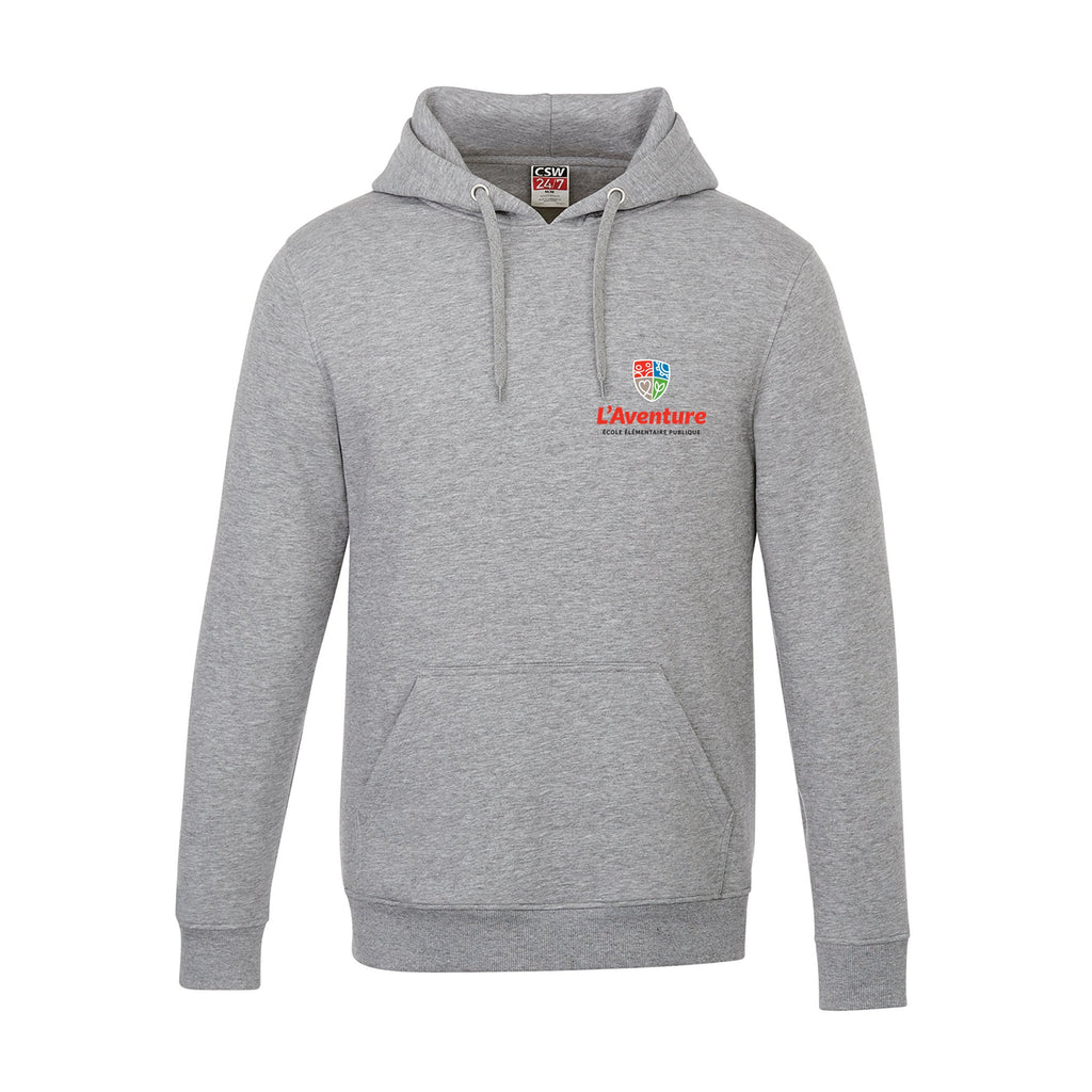 School Logo · Front · Athletic Grey Heather