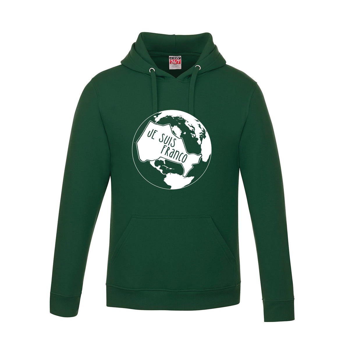 Franco-World · Front · Forest Green