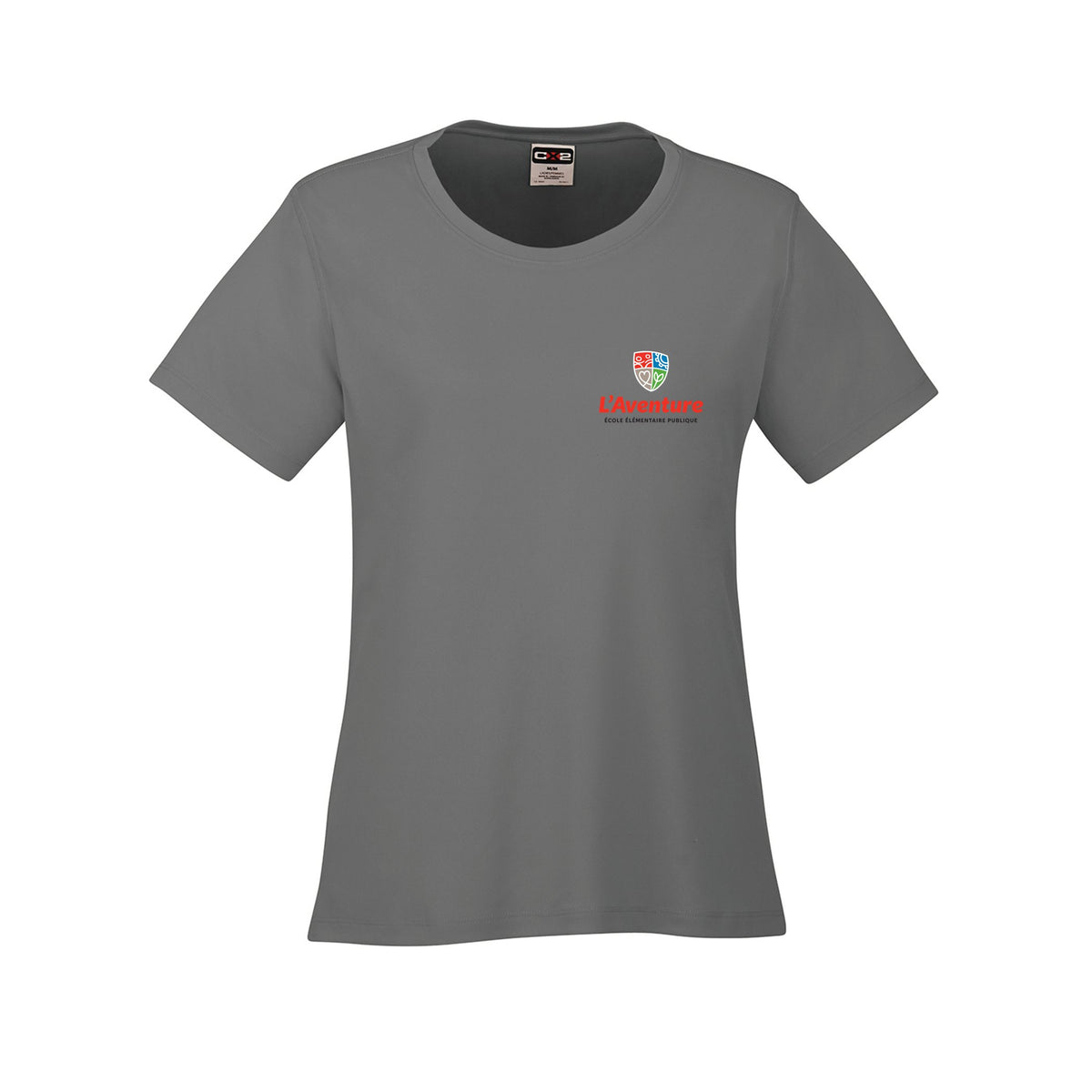 School Logo · Front · Grey