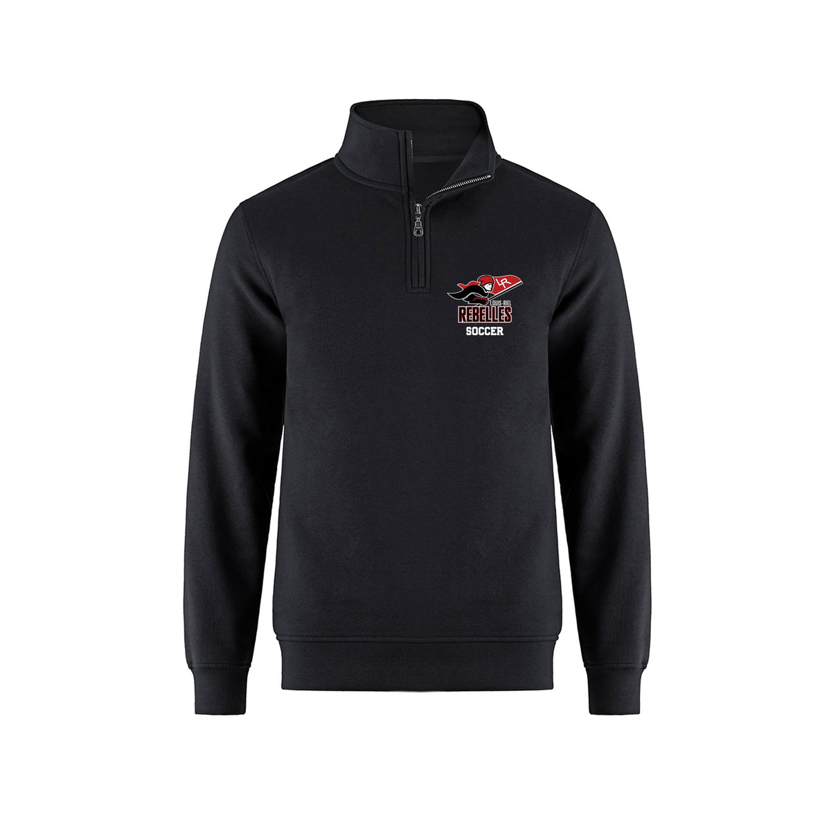 School Logo · Front · Black