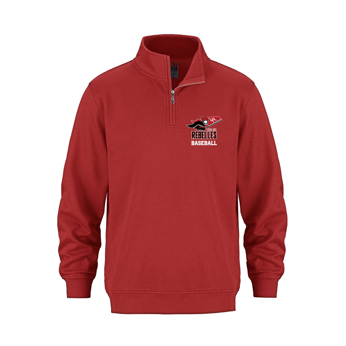 School Logo · Front · Red