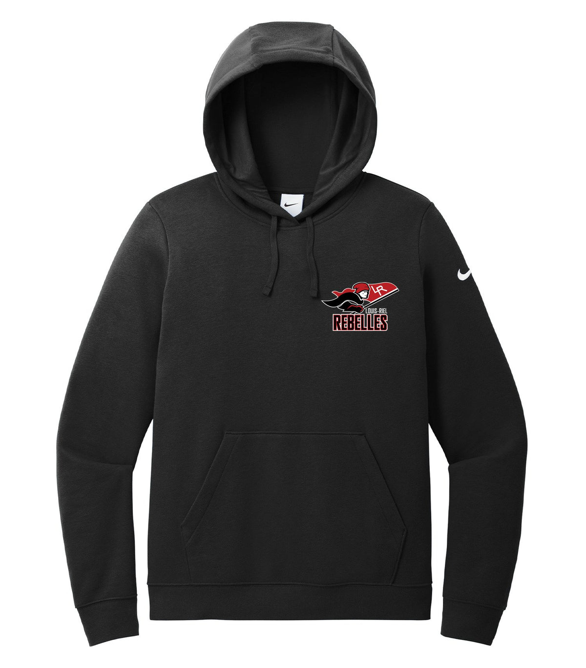 School Logo · Front · Black