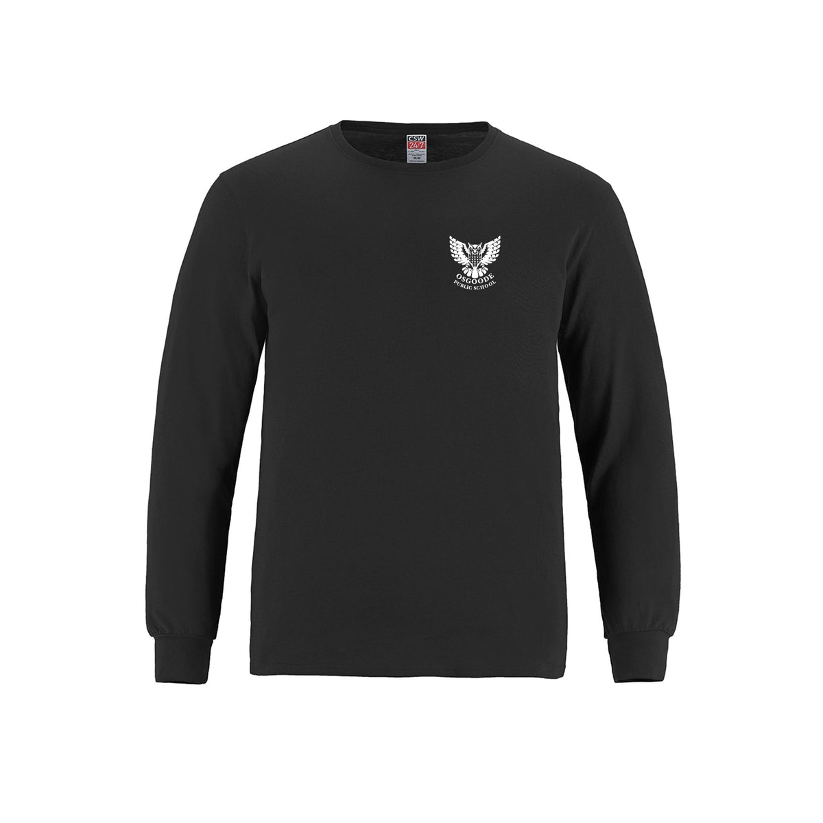 School Logo · Front · Black
