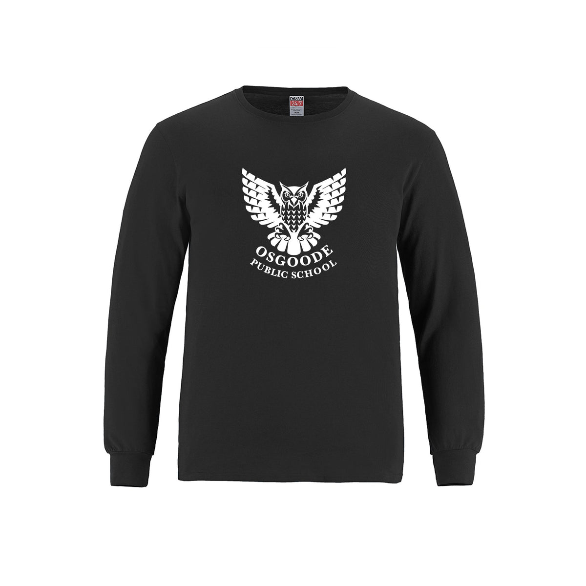 School Logo · Front · Black