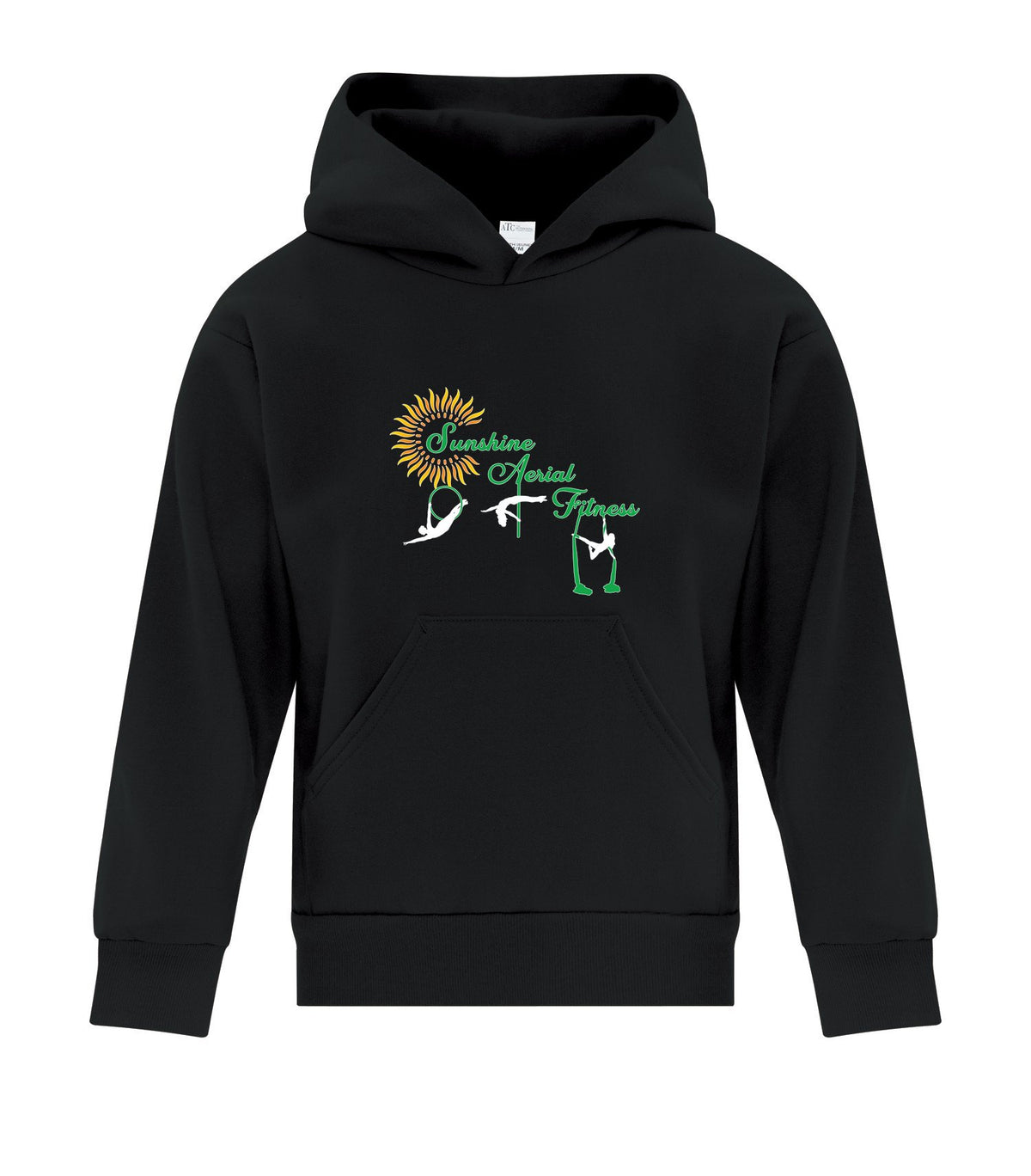Club Logo · Front · Black