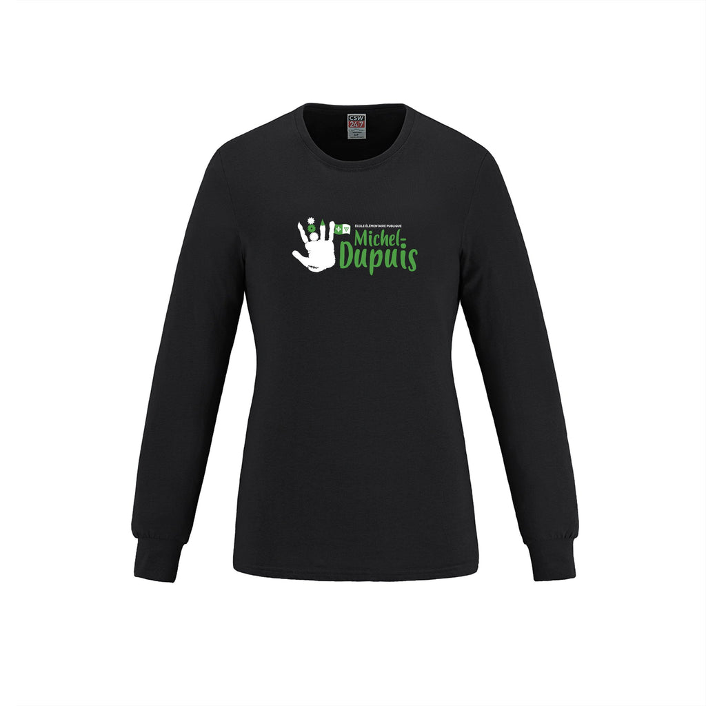 School Logo · Front · Black