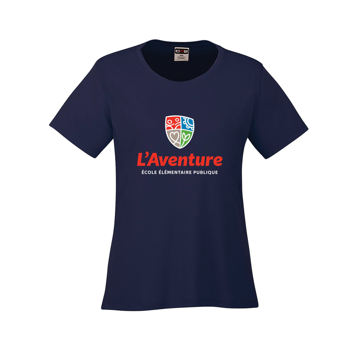 School Logo · Front · Navy