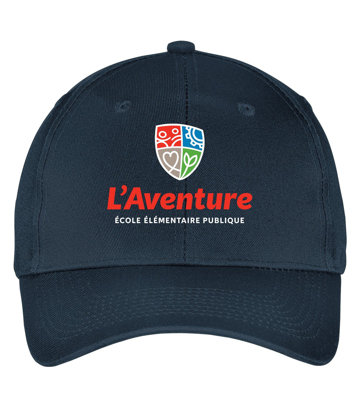 School Logo · Front · Navy