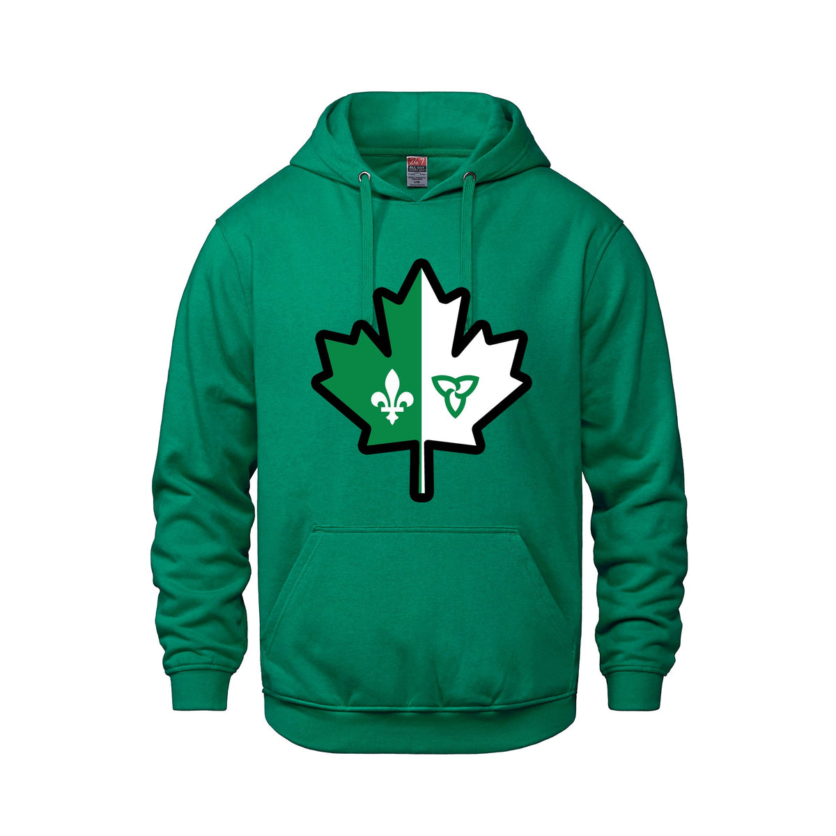 Leaf · Front · Kelly Green