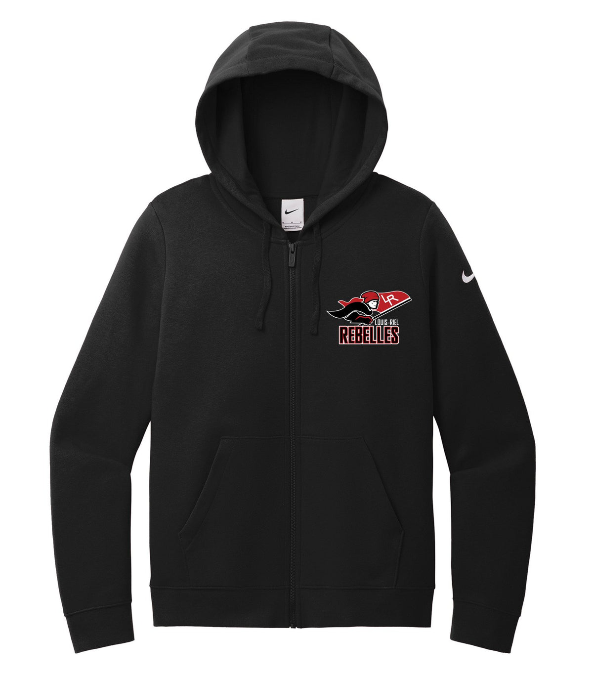 School Logo · Front · Black