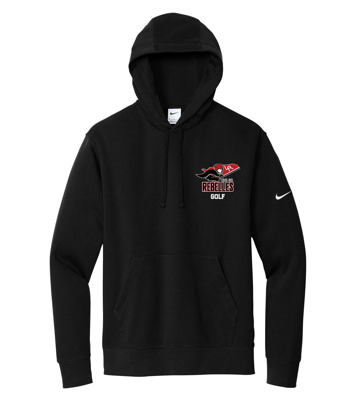 School Logo · Front · Black
