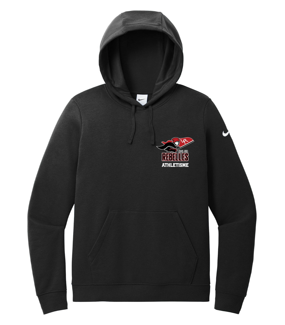 School Logo · Front · Black