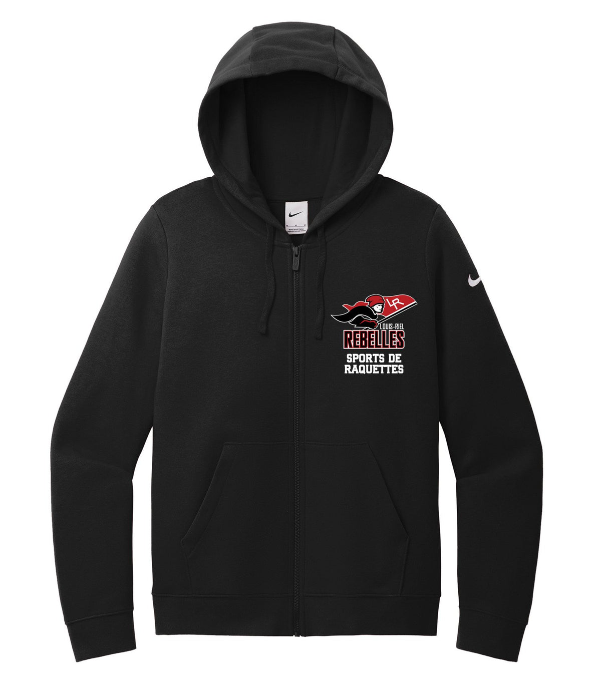 School Logo · Front · Black
