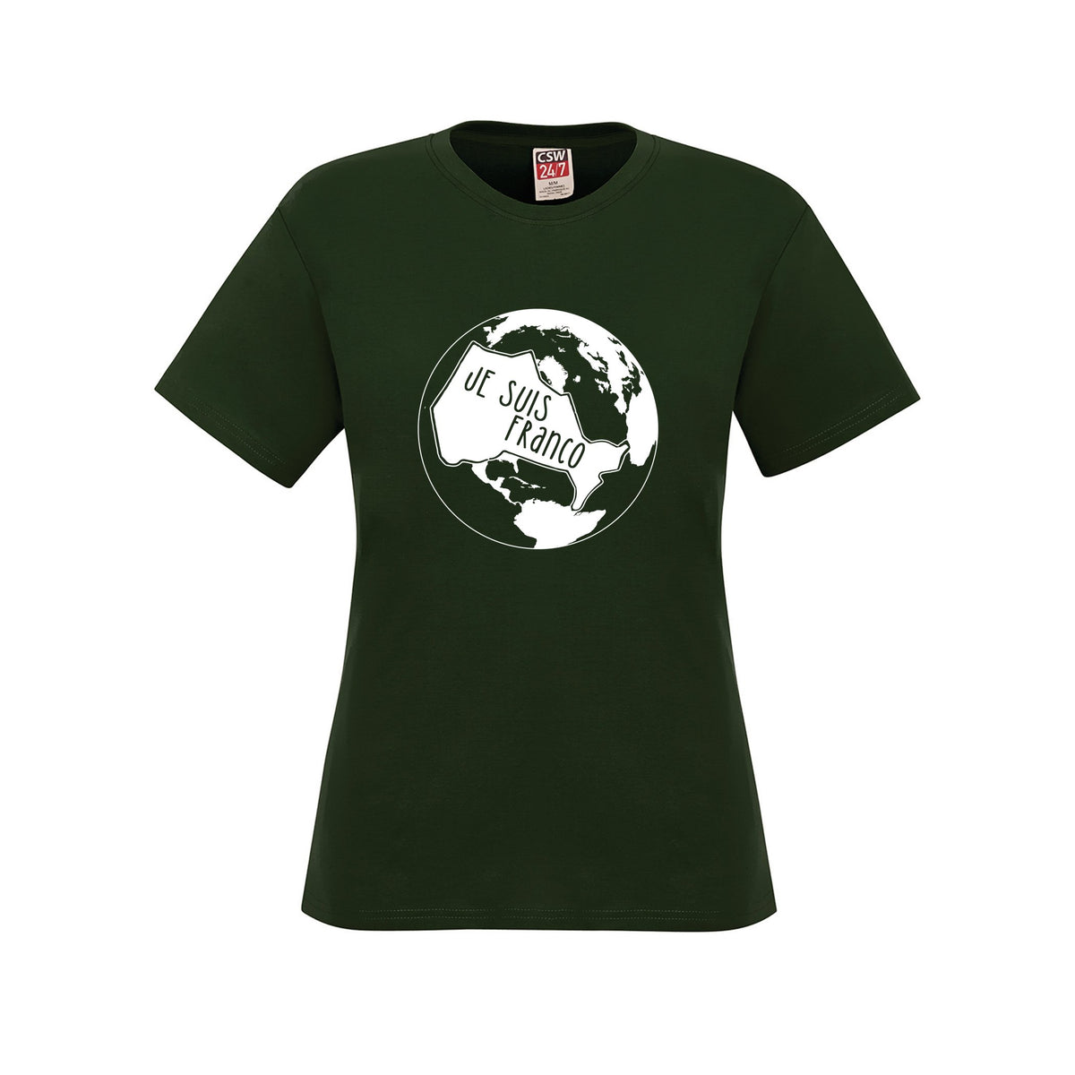 Franco-World · Front · Forest Green