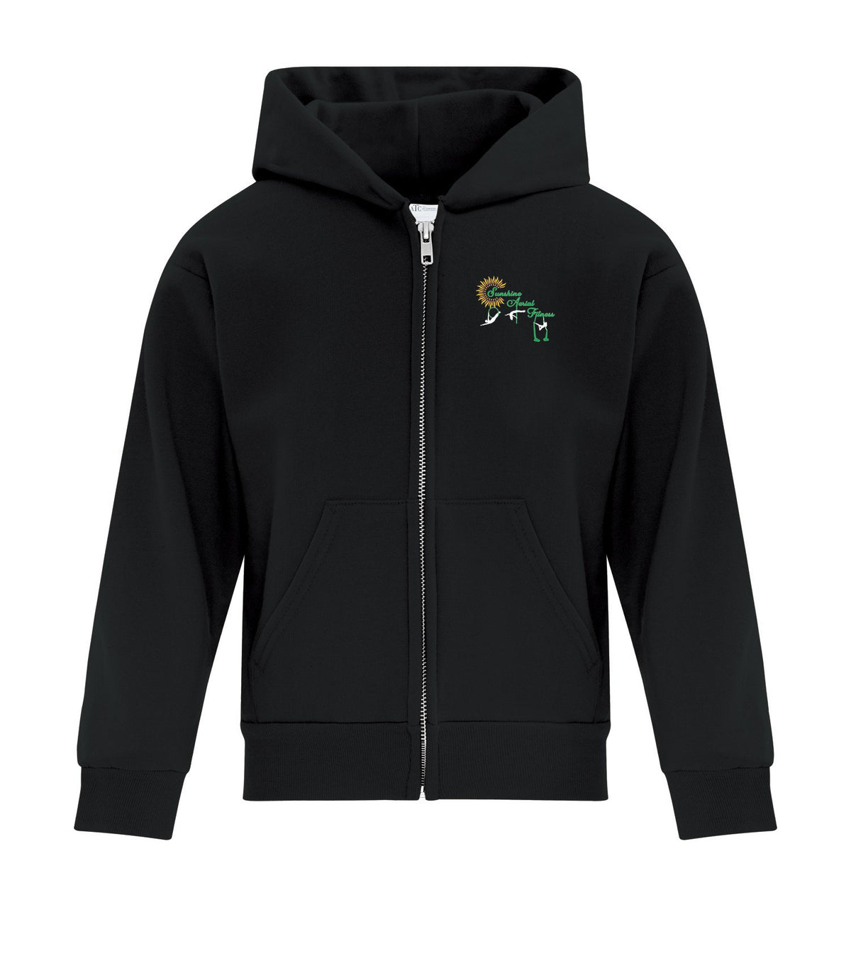 Club Logo · Front · Black