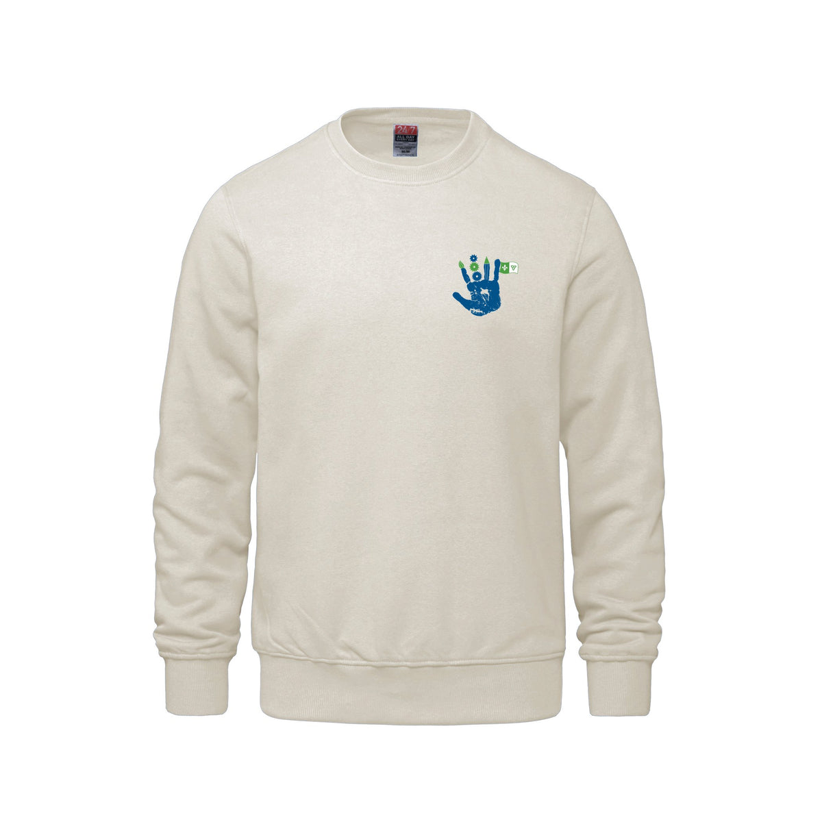 School Logo · Front · Ivory
