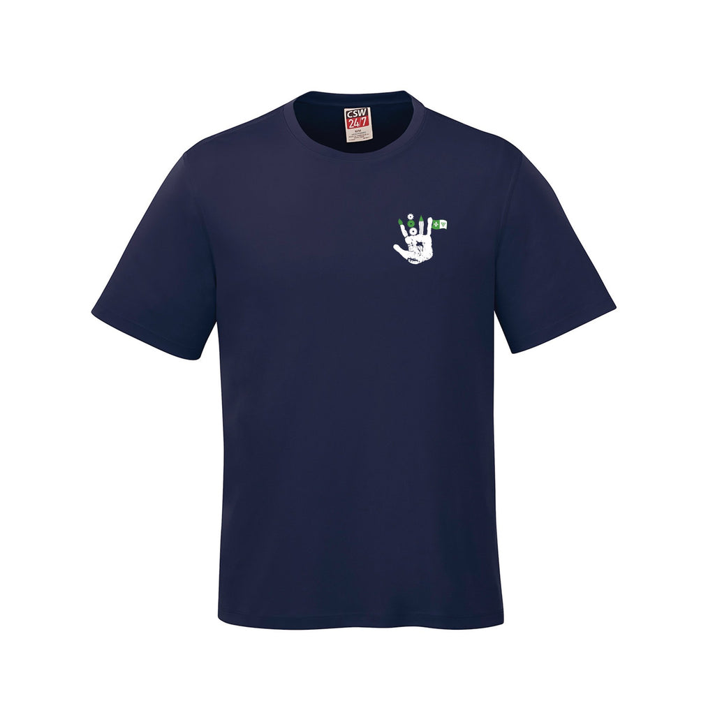 School Logo · Front · Navy