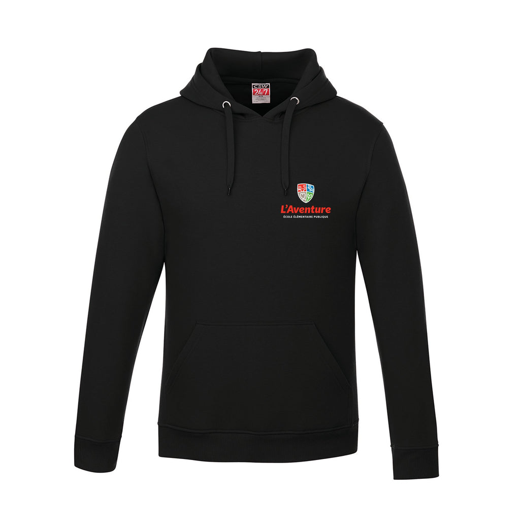 School Logo · Front · Black