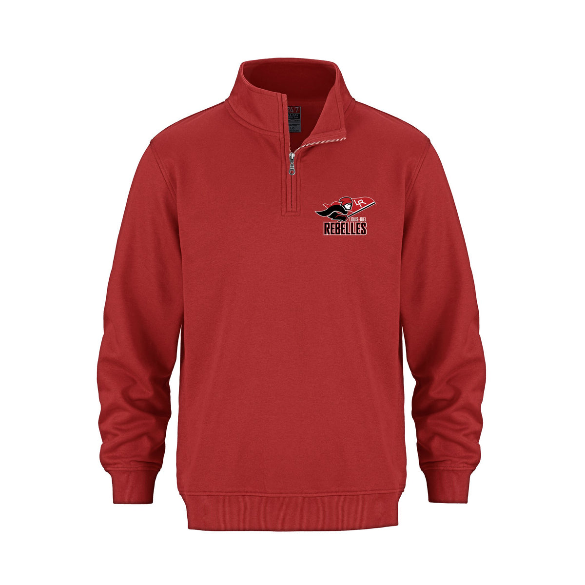 School Logo · Front · Red