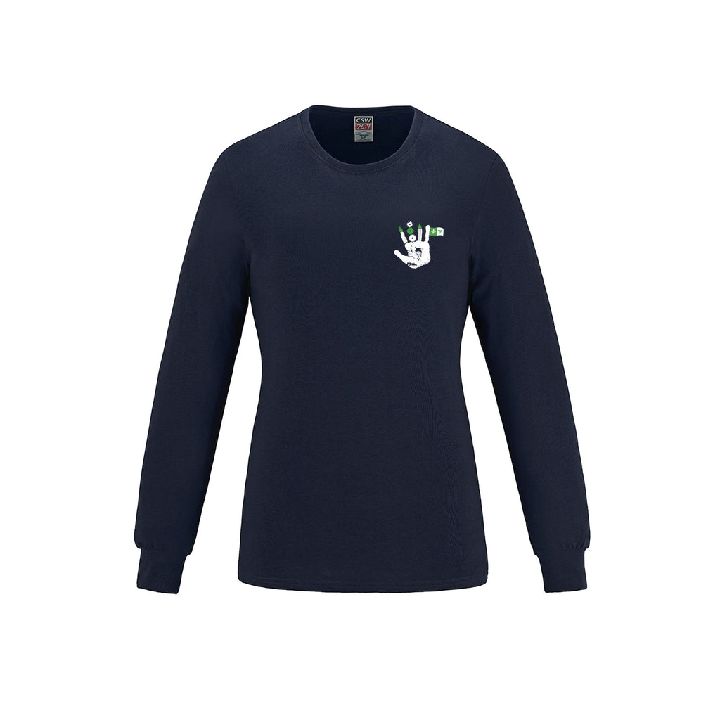 School Logo · Front · Navy
