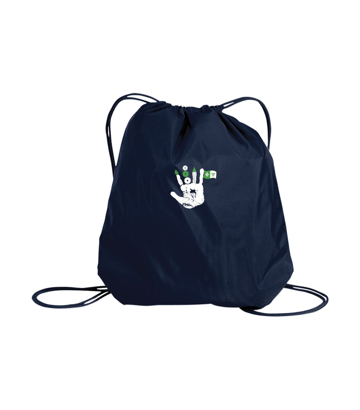 School Logo · Front · Navy