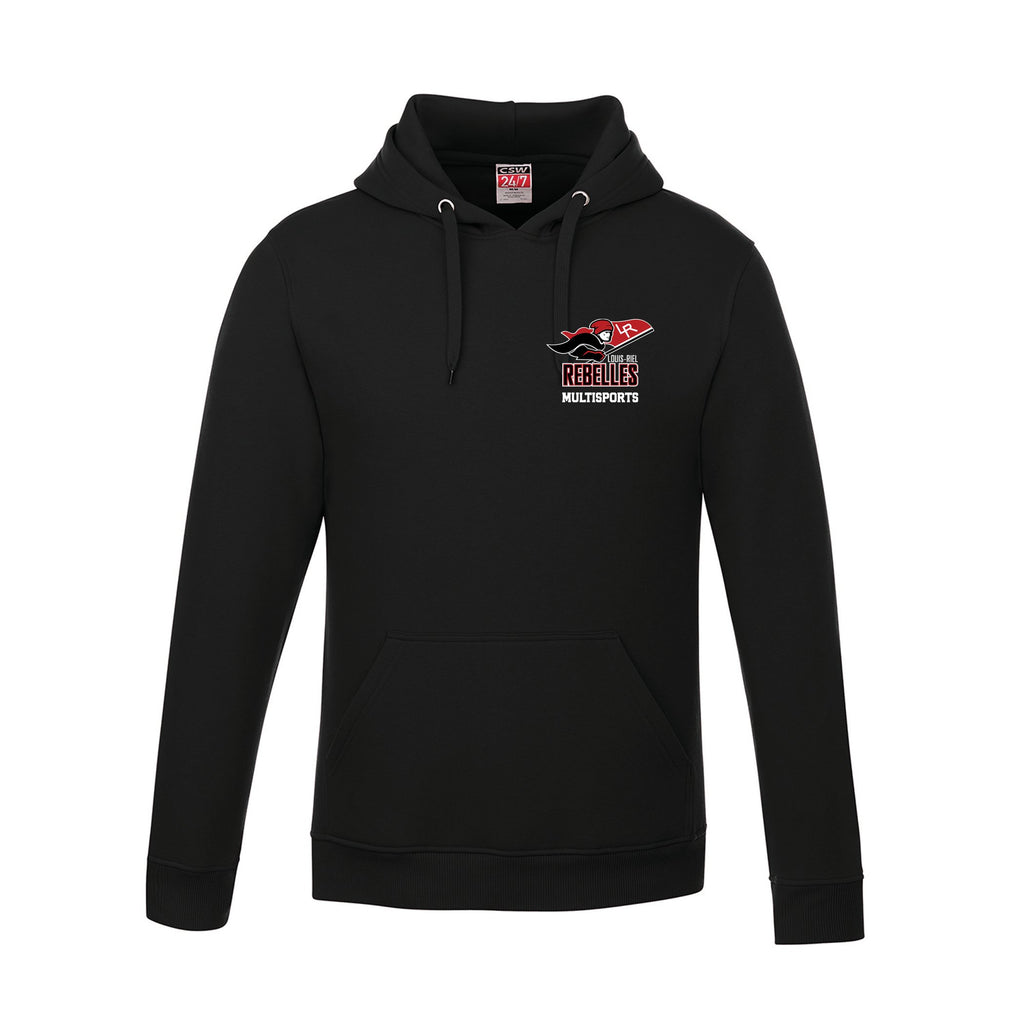 School Logo · Front · Black