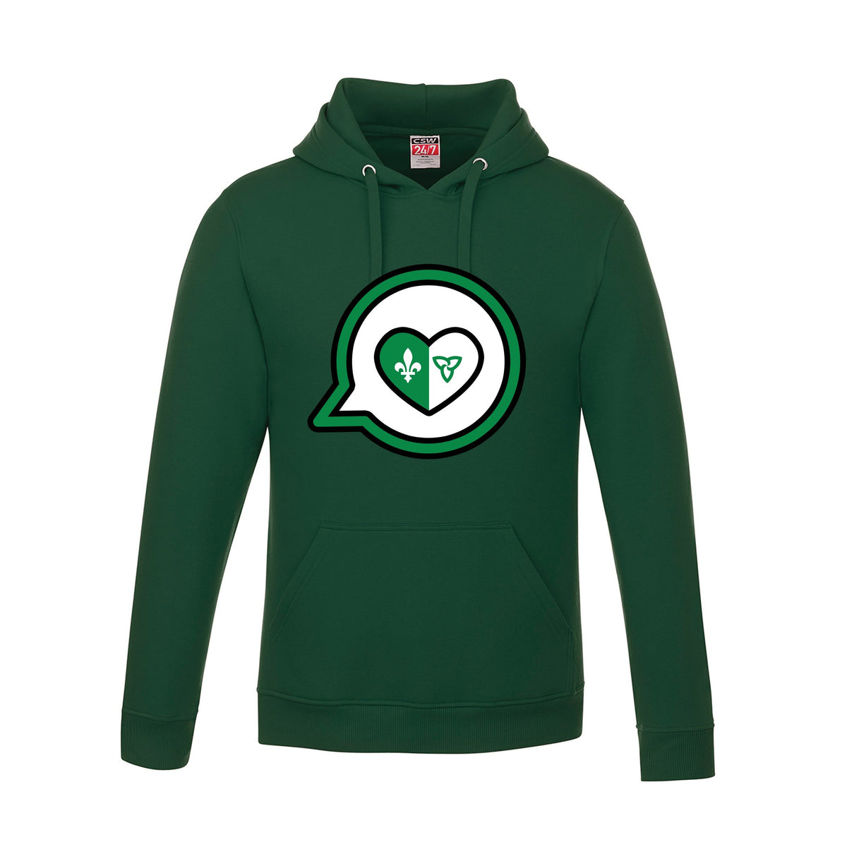 Speech · Front · Forest Green