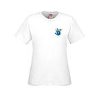 School Logo · Front · White