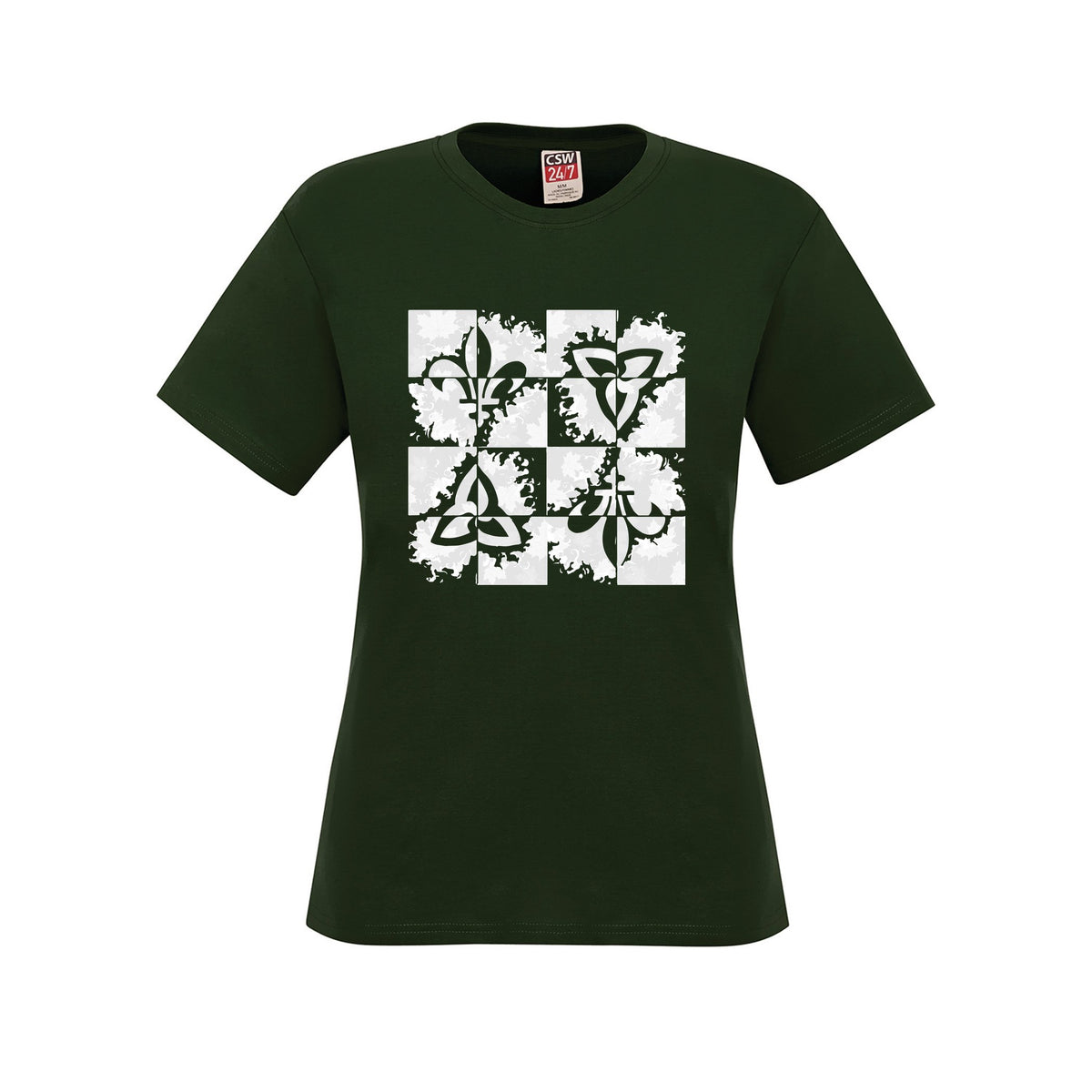 Tiles · Front · Forest Green