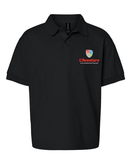 School Logo · Front · Black