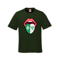 Lips · Front · Forest Green