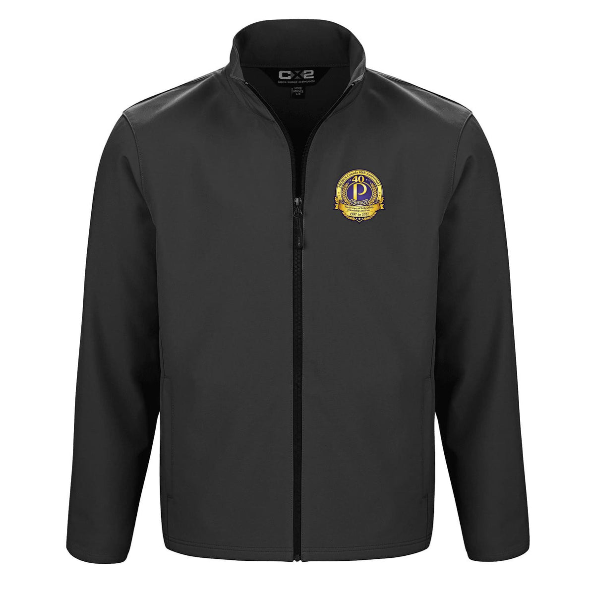 Anniversary Logo · Front · Gunmetal